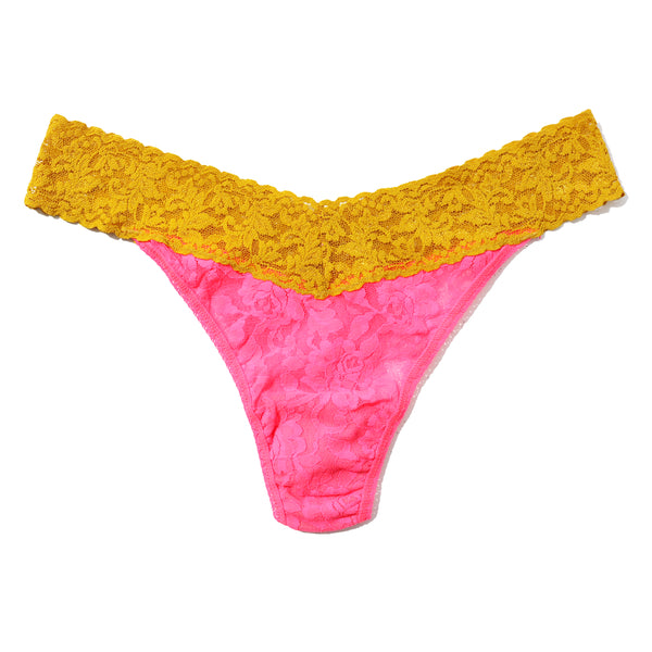 Signature Lace Original Rise Thong | Tpun x Topy