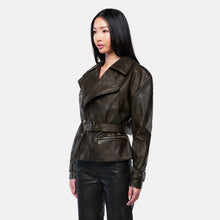 OW Collection DAPHNE Jacket Jacket 237 - Distressed Black