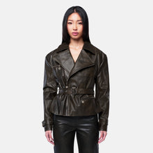 OW Collection DAPHNE Jacket Jacket 237 - Distressed Black