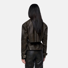 OW Collection DAPHNE Jacket Jacket 237 - Distressed Black
