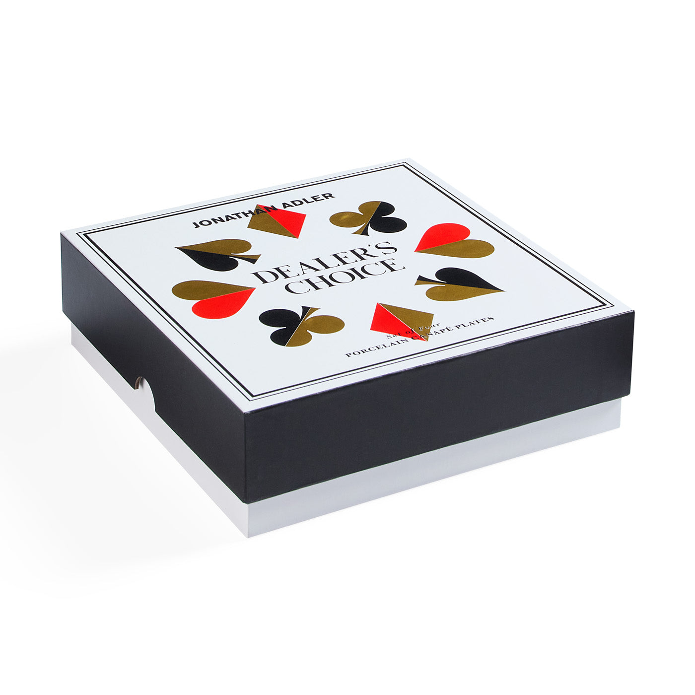 Dealer's Choice CanapÃ© Plate Set with box
