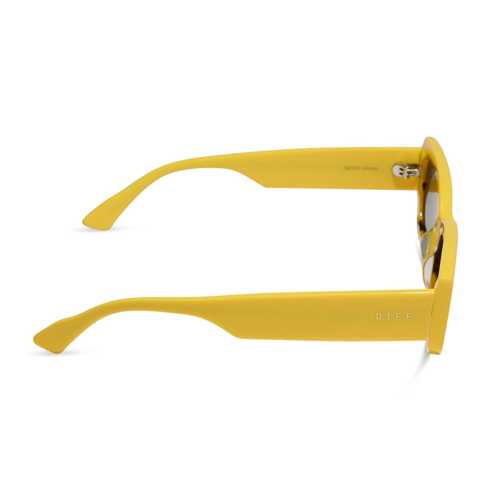 Unisex | Julien Low Profile Sunglasses | Citron | Tortoise/Chic Grey Lenses