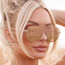 Unisex | Imani Sunglasses | Gold | Cherry Blossom Lenses