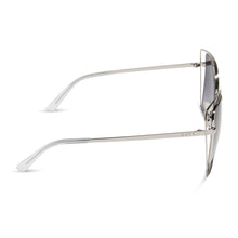 Womens | Jacqueline Sunglasses | Silver | Grey Gradient Lenses