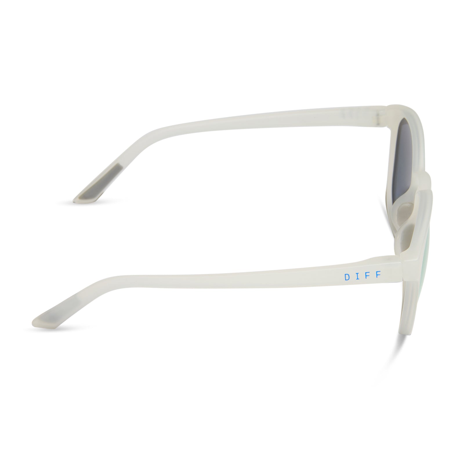 Unisex | Volley Sunglasses | Frosty Matte Crystal | Lavender Polarized Lenses