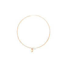Solo Large Lemon Quartz Hoops | 18K Rose Gold