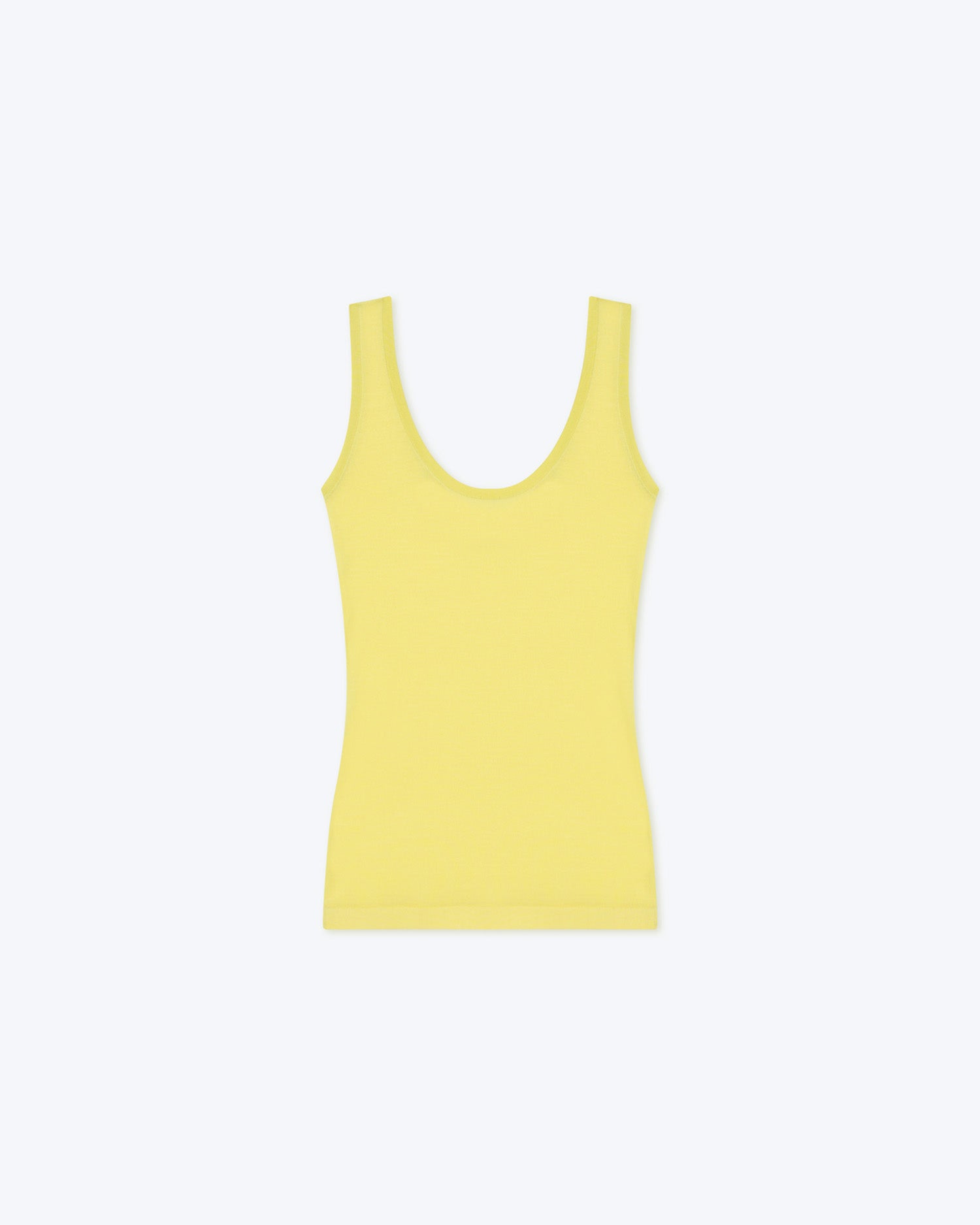 Arti Merino Wool Tank Top | Lime Superfine Merino