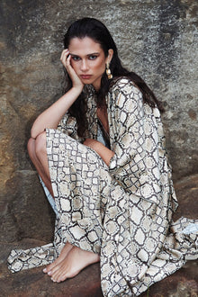 Silk Robe | Python Print