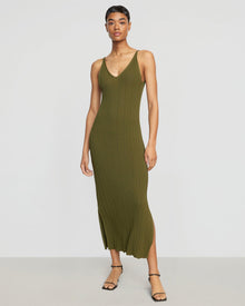 Simone | Estella Ribbed Tank Dress in Size Small