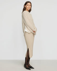 Renée | Faustine Ribbed Knit Skirt in Size Small 