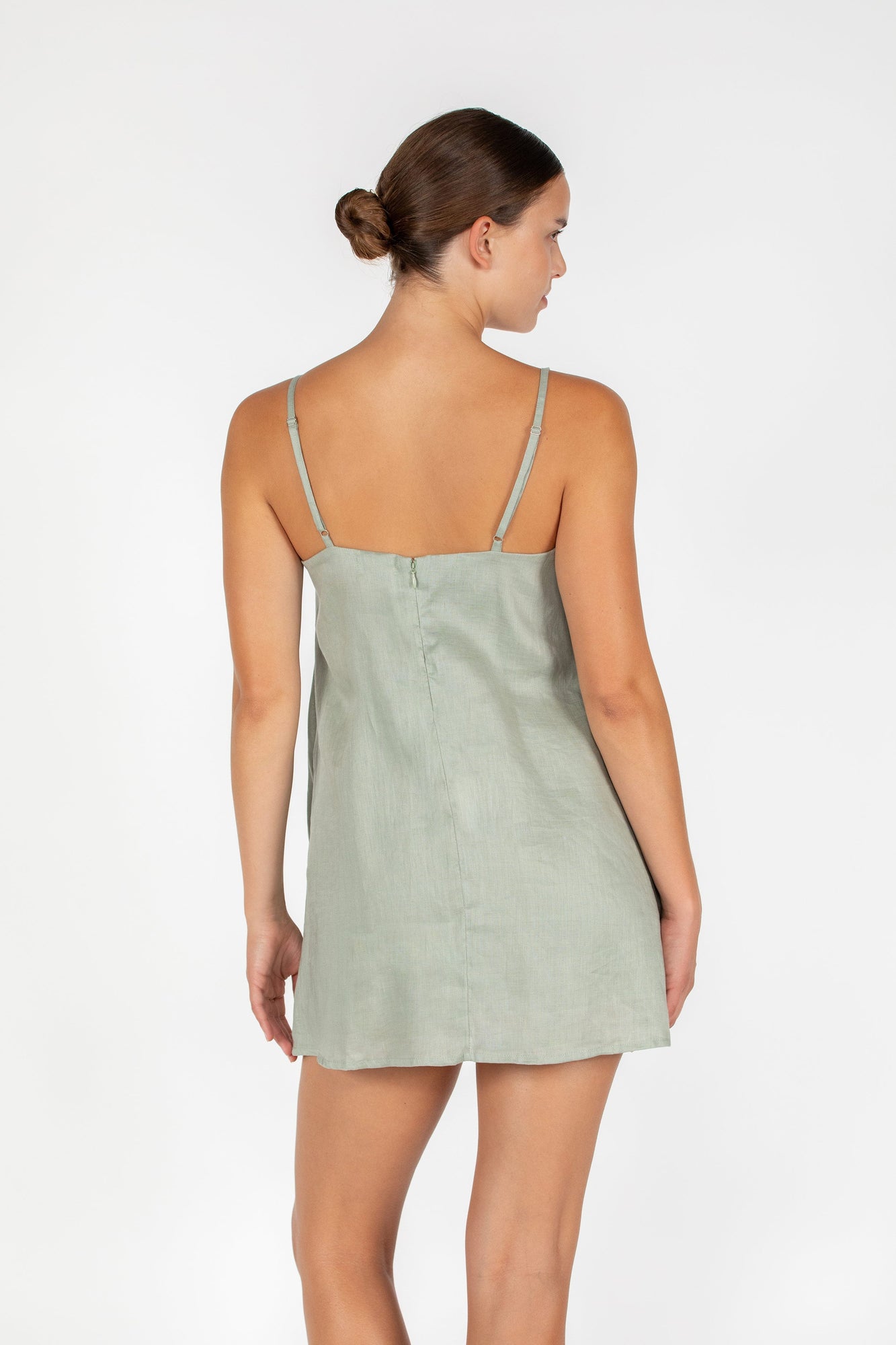 Faye Mini Dress | Celadon