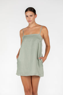 Faye Mini Dress | Celadon