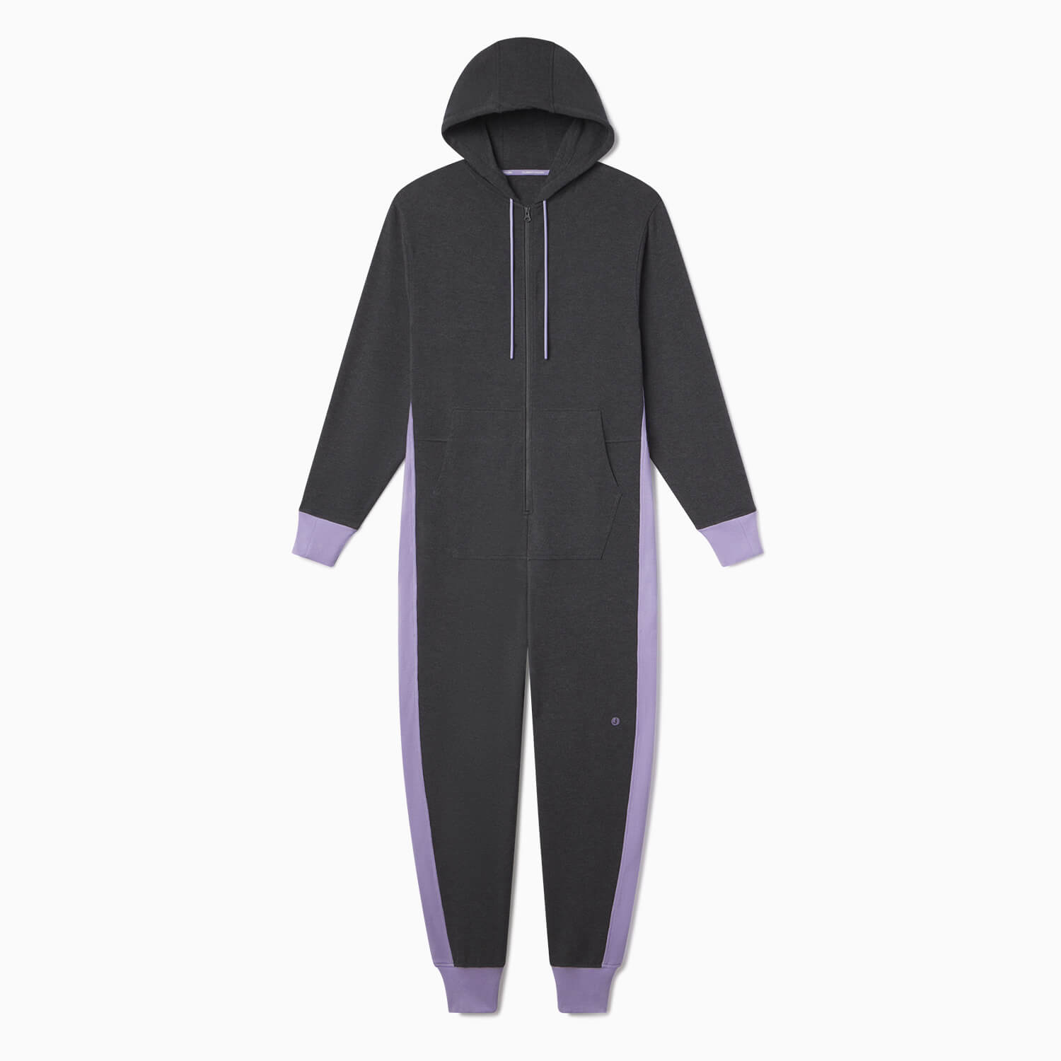 Modal French Terry Onesie | Gray/Lavender