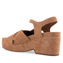 Cora Sandal Dress Platform | Tan Suede