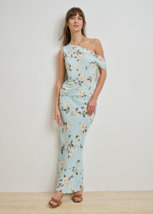 aqua floral
