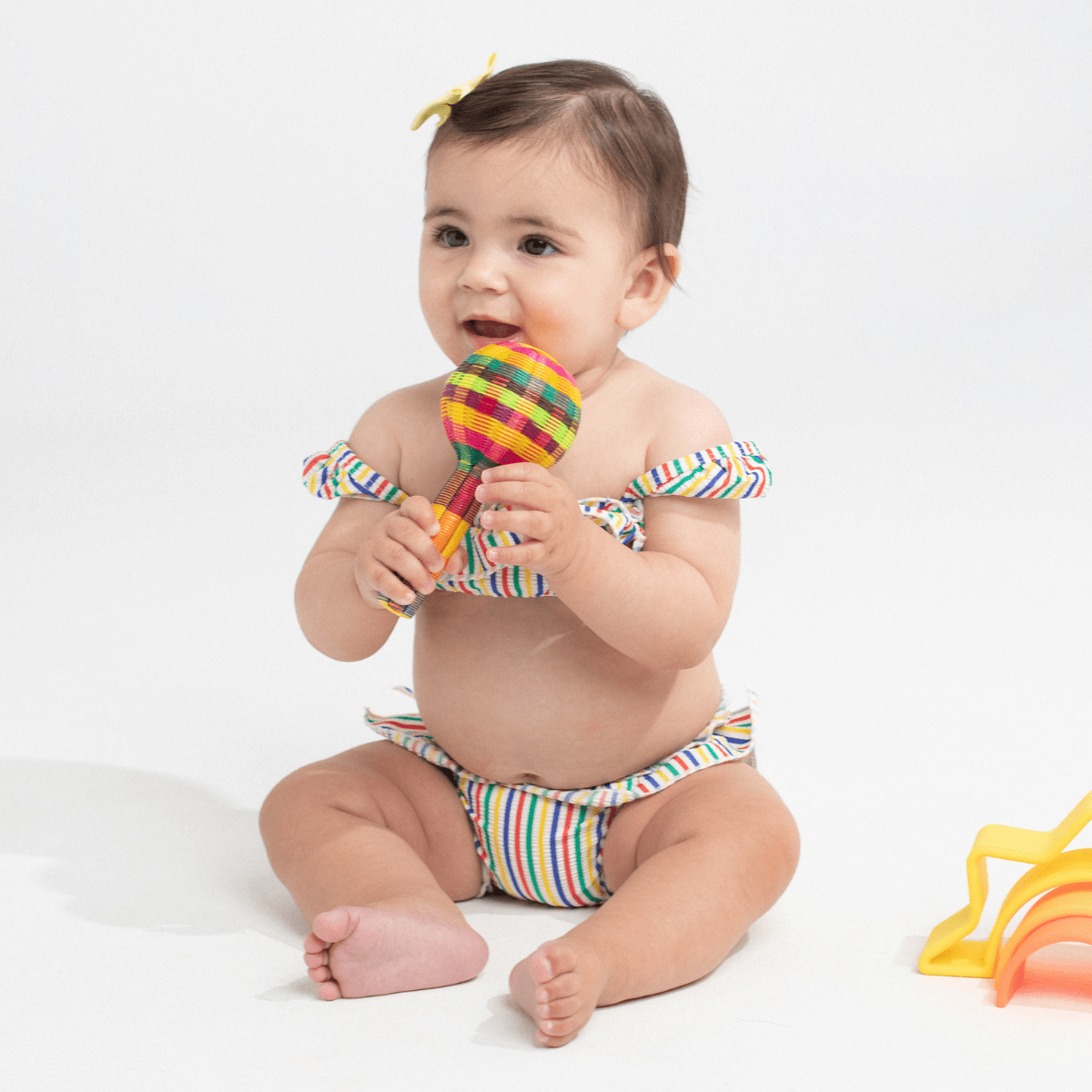 Mini Cabana Bikini Set | Fun Stripe