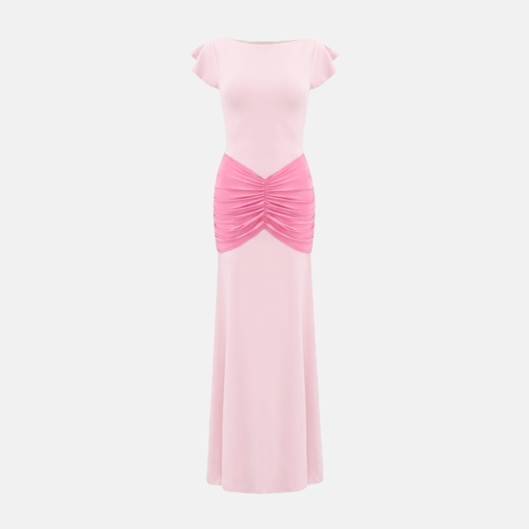 OW Collection GAIA Maxi Dress Dress 253 - Light Pink/Pink