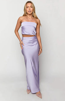 Genevieve Maxi Skirt | Lilac