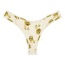 Added Coverage Lulu Bikini Bottom | Gold Filigree