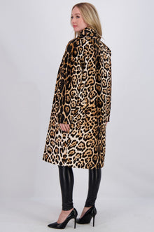 Cavallino Short Coat | Women | Leopard Print