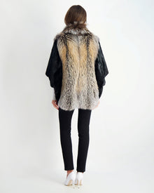 Fox Jacket With Mink Sleeves | Women | Gold Cross