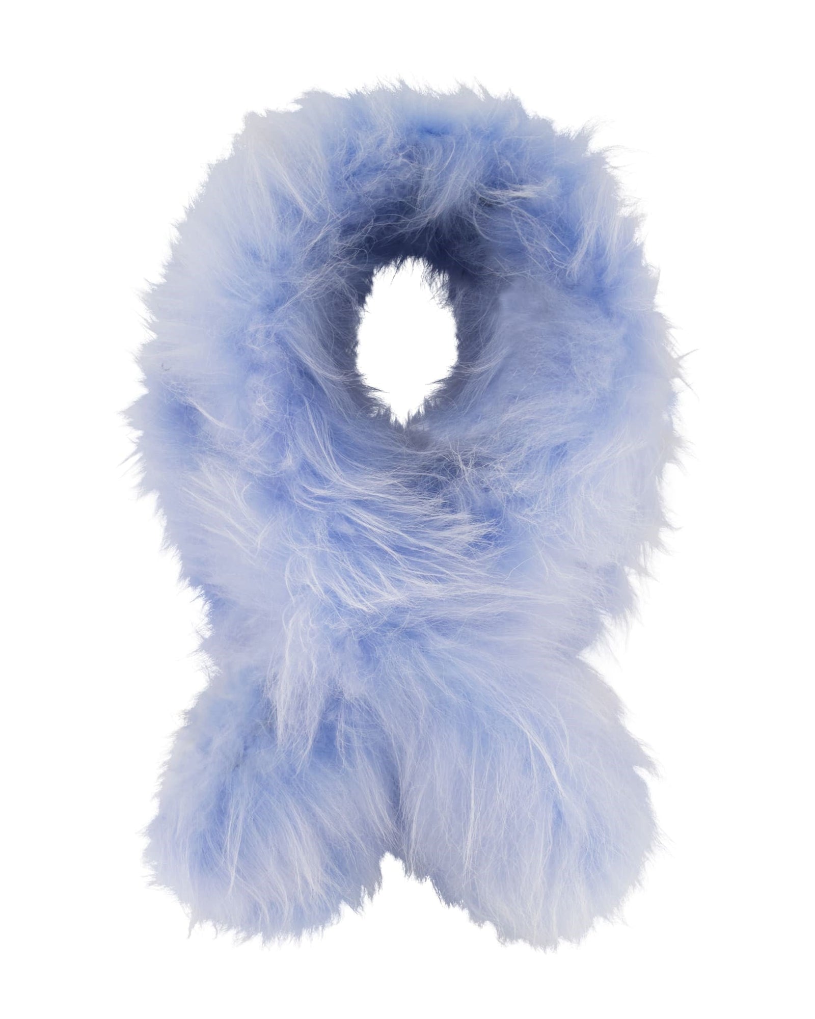 Select Cashmere Goat Pull-Through Scarf | Women | Light Blue