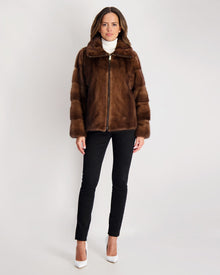 Mink Jacket | Women | Brown (V2)