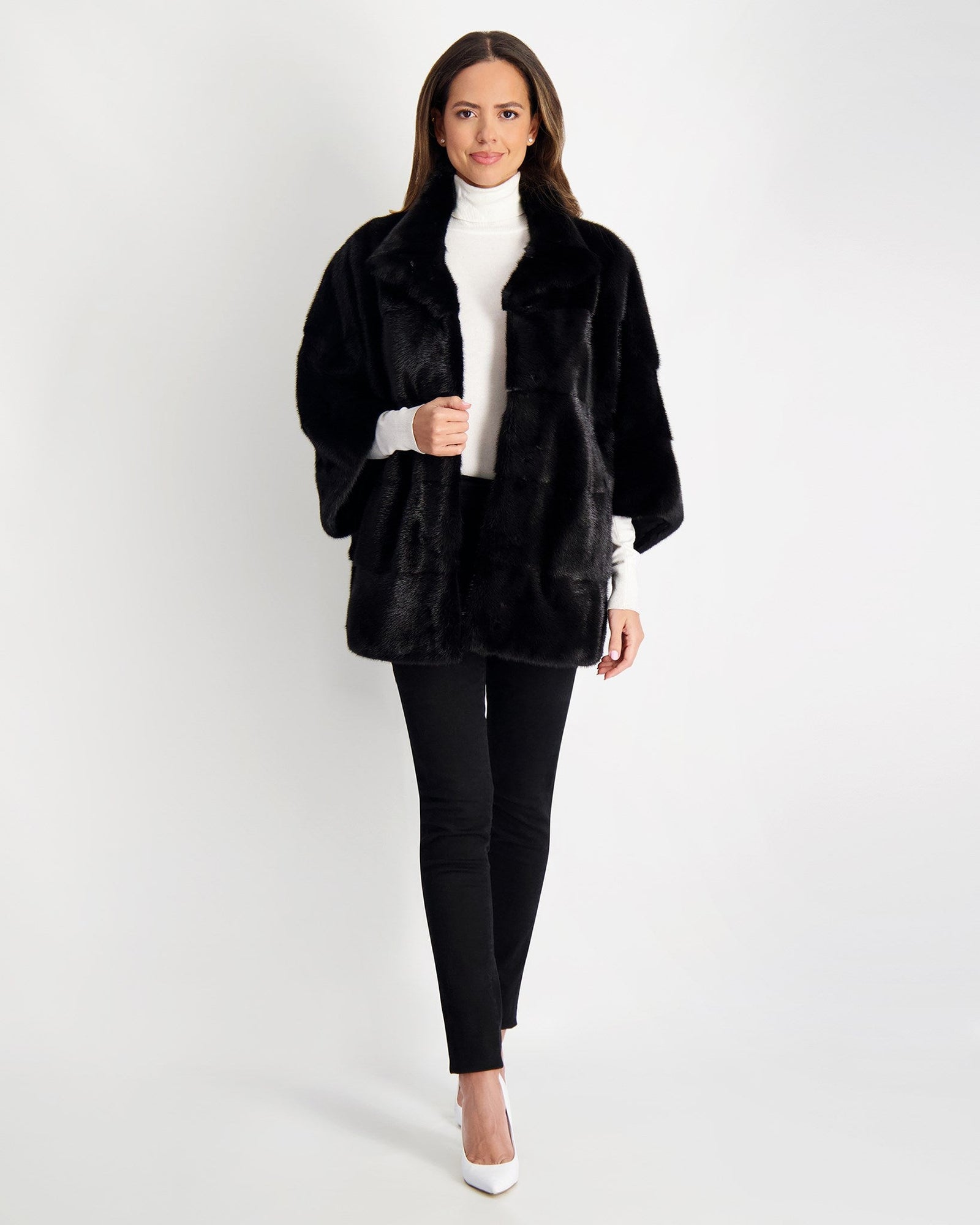 Mink Jacket | Women | Black (V3)