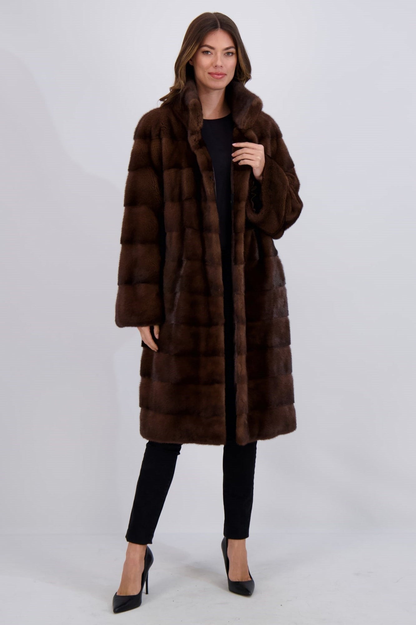 Mink Parka | Women | Kastanie (V1)