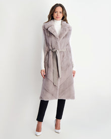 Mink Vest | Women | Stucco