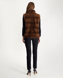 Mink Vest | Women | Brown (V1)