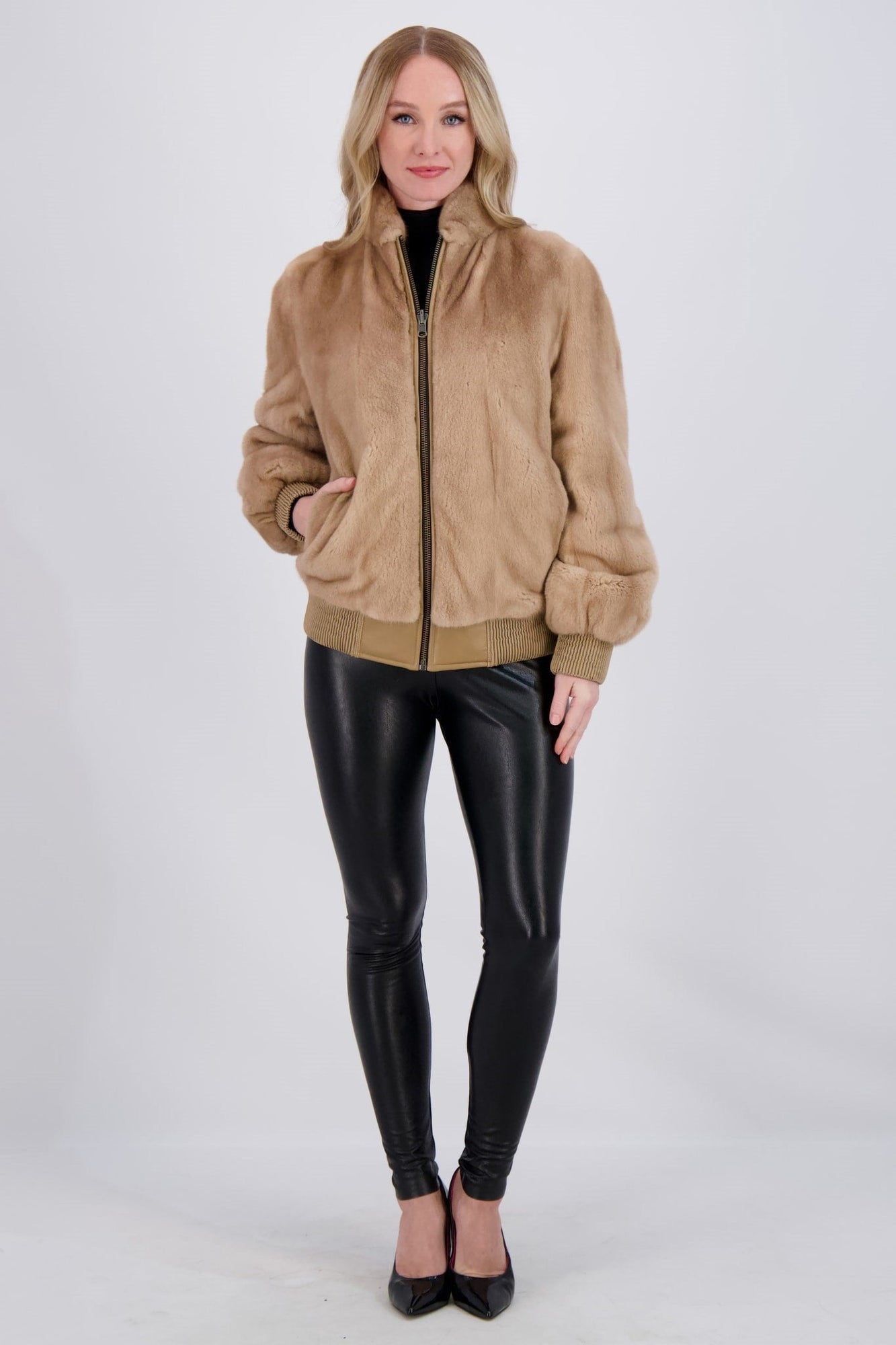 Reversible Mink Jacket | Women | Palomino