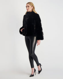 Reversible Mink Jacket | Women | Black (V1)