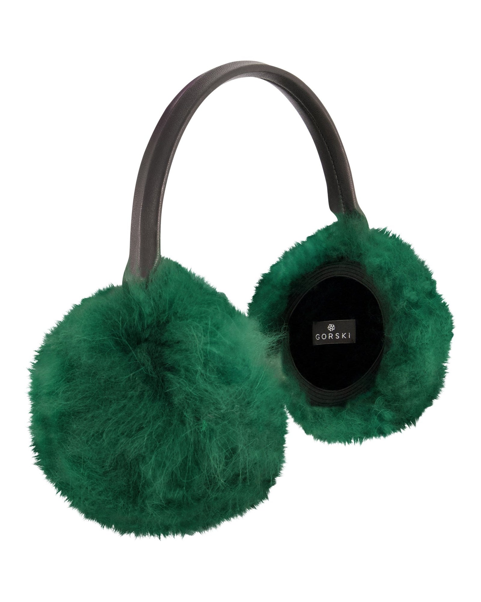 Select Cashmere Goat Earmuffs | Women | Emerald