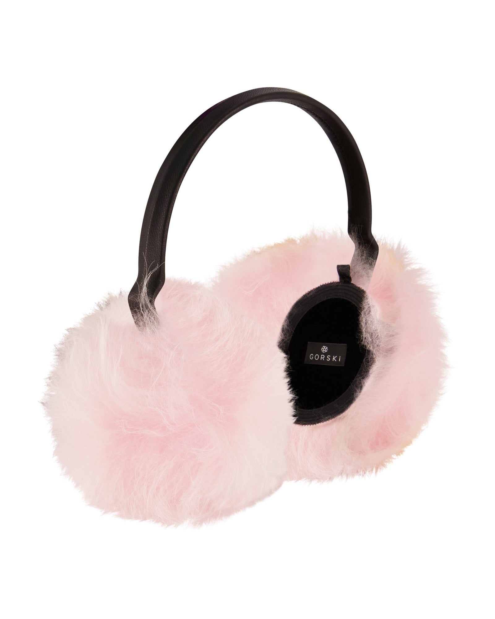 Select Cashmere Goat Earmuffs | Women | Pink