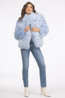 Select Lamb Jacket | Women | Sky Blue