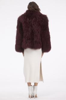 Select Lamb Jacket | Women | Burgundy