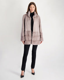 Sheared Mink Jacket | Women | Stucco