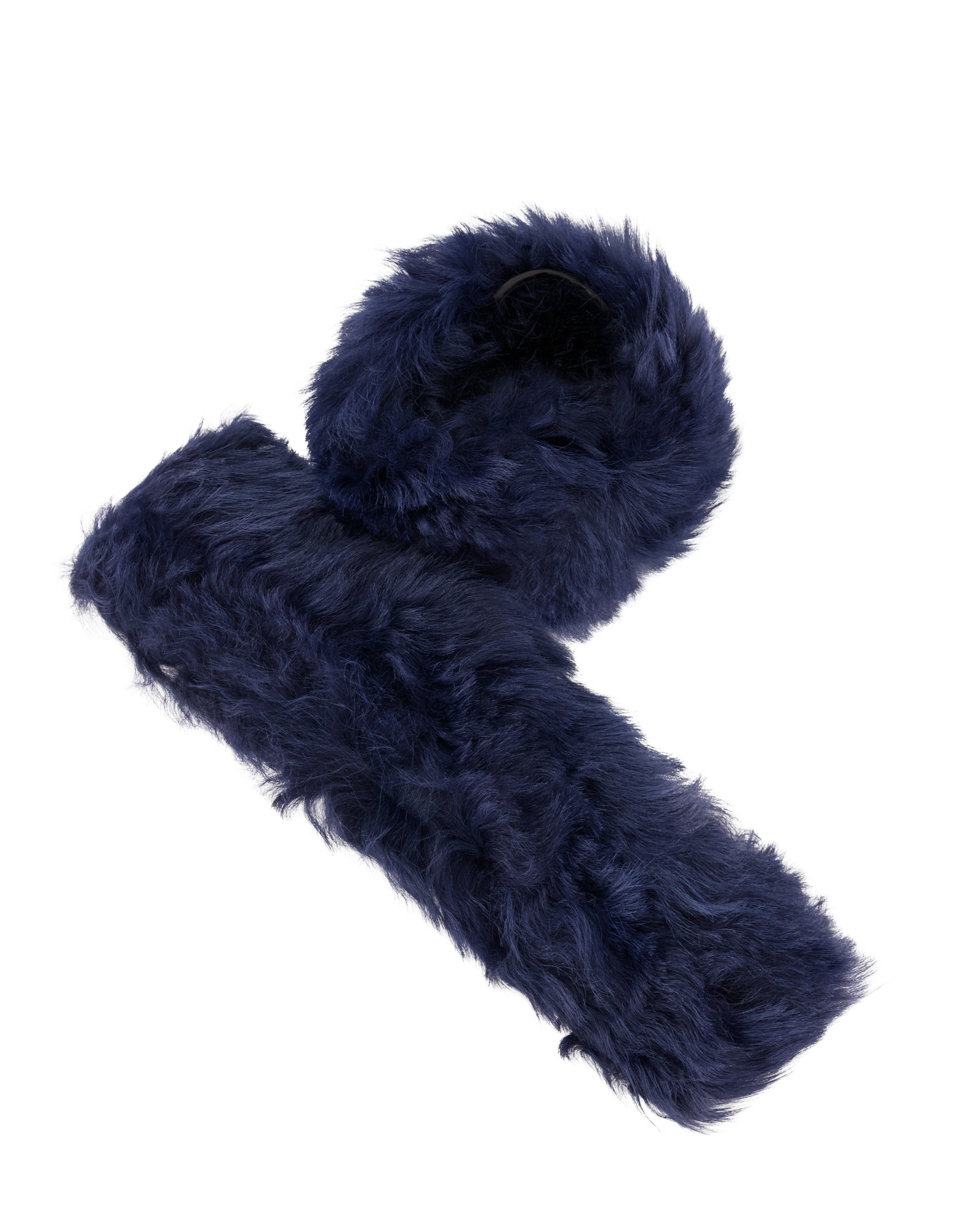 Sheared Toscana Lamb Cuffs | Women | Navy