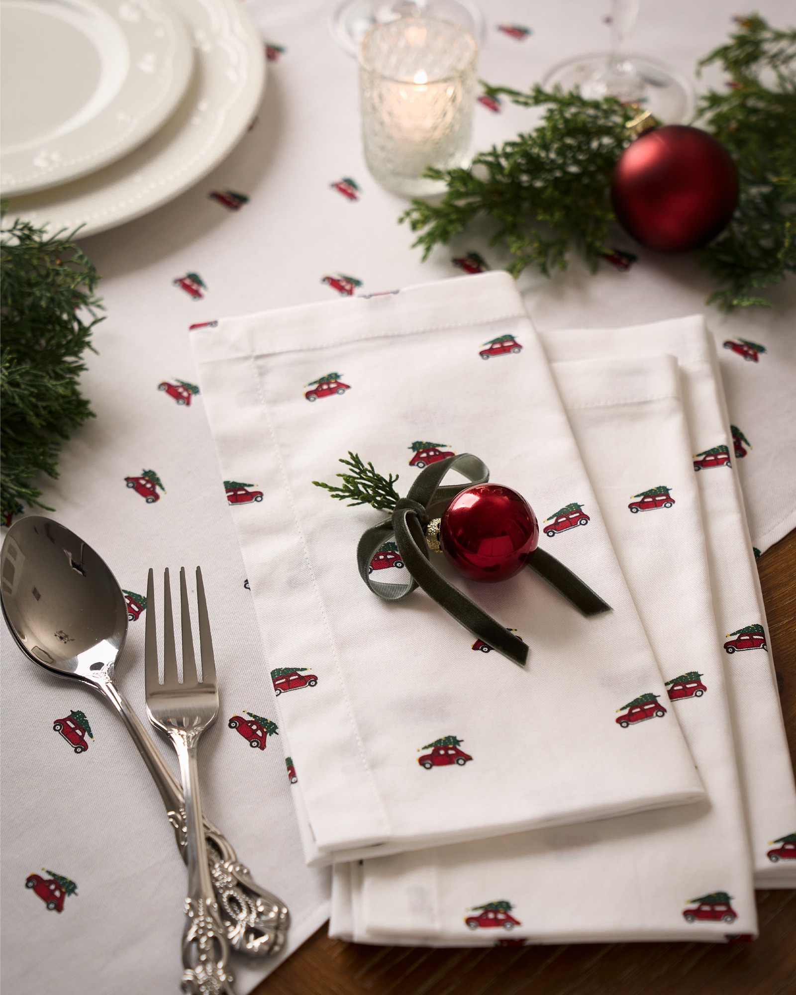 Signature Twill Napkins | Holiday Journey