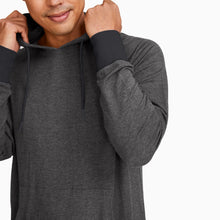 Modal French Terry House Hoodie | Gray/Black