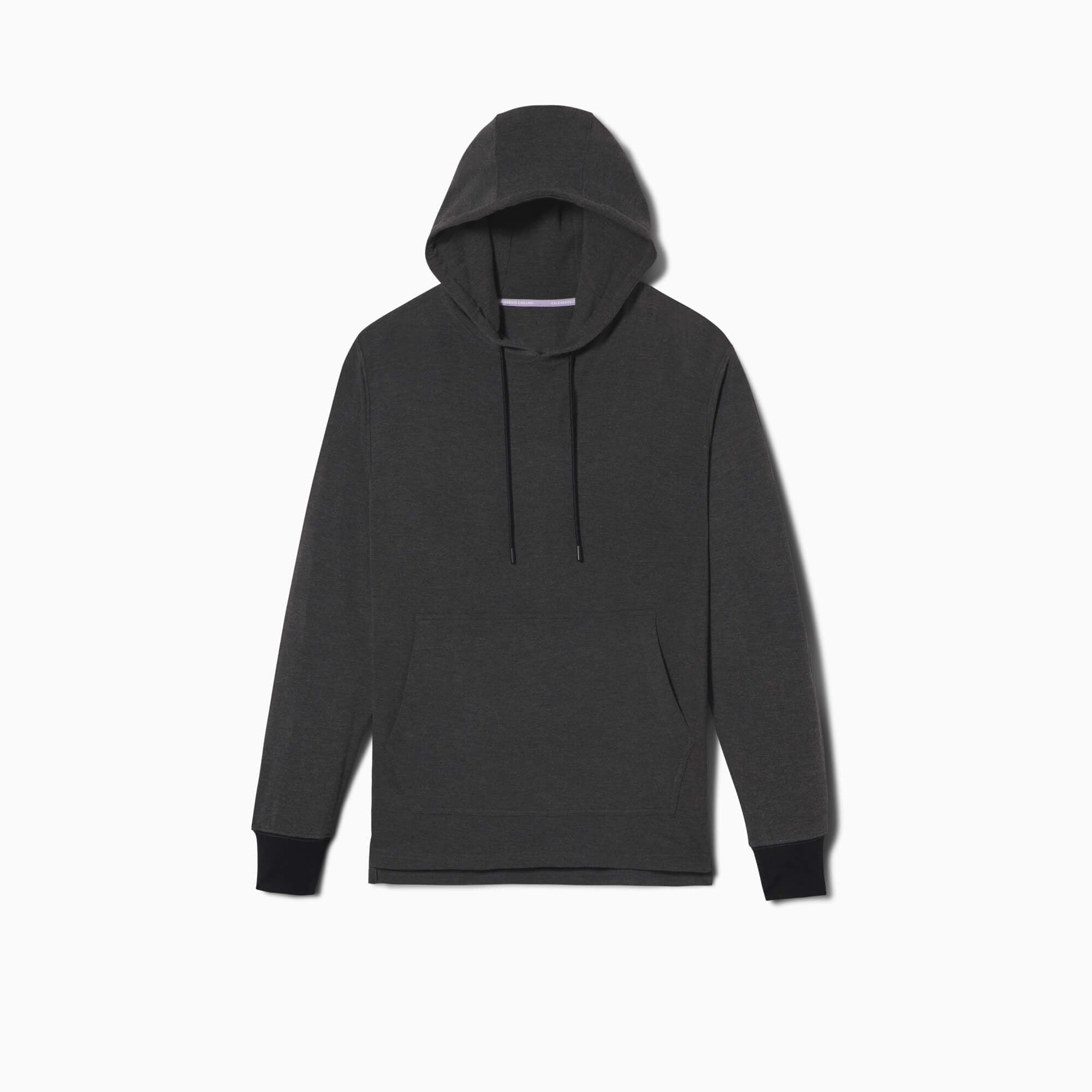 Modal French Terry House Hoodie | Gray/Black