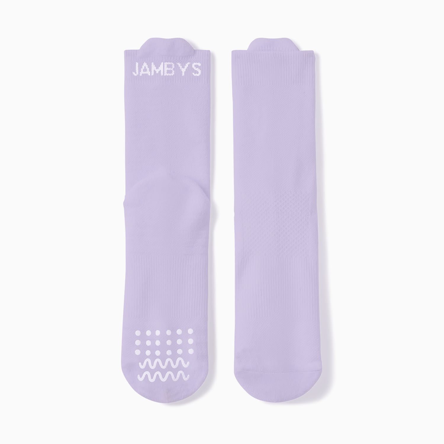 Cotton Socks with Silicone Grips | Lavender