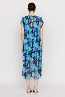 Vera Dress | Midnight Waterlily