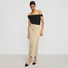 Ida Drawstring Cargo Skirt | Khaki