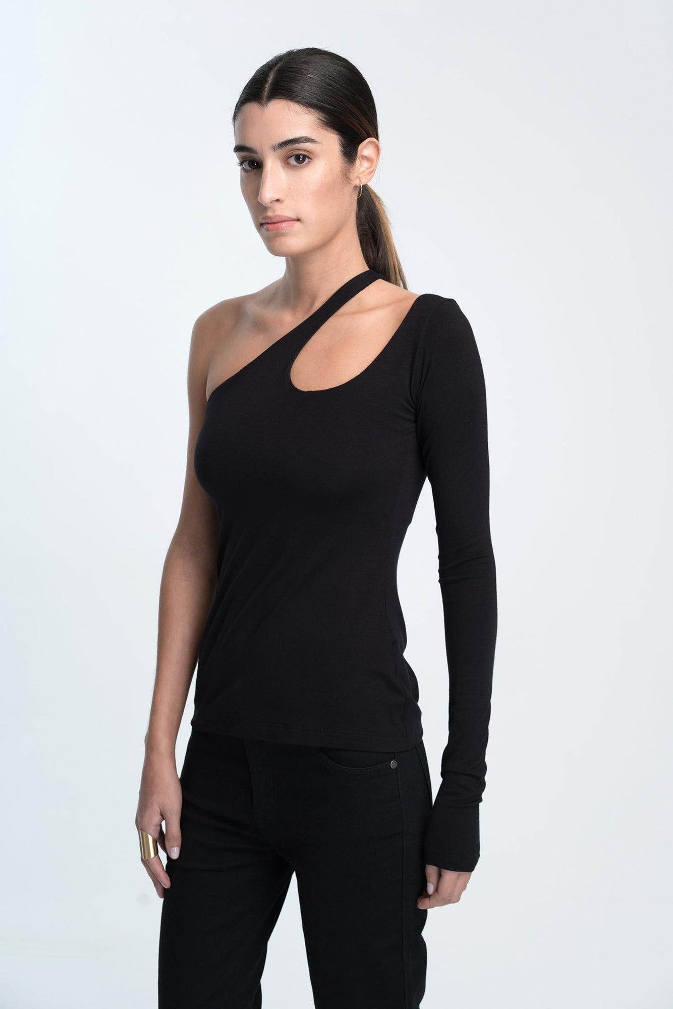 Romany Top | Black