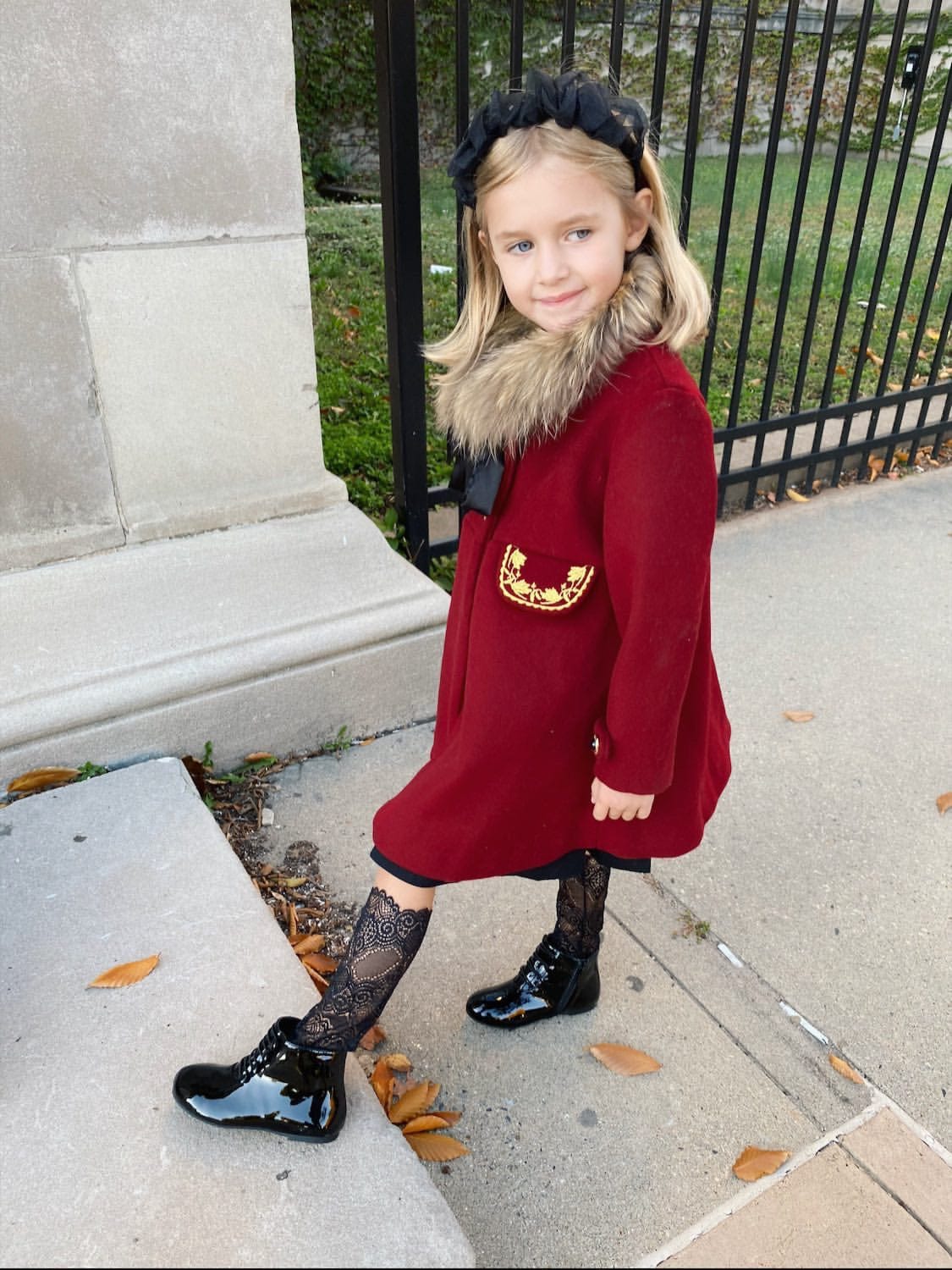 The Empress Wool Coat - Petite Maison Kids