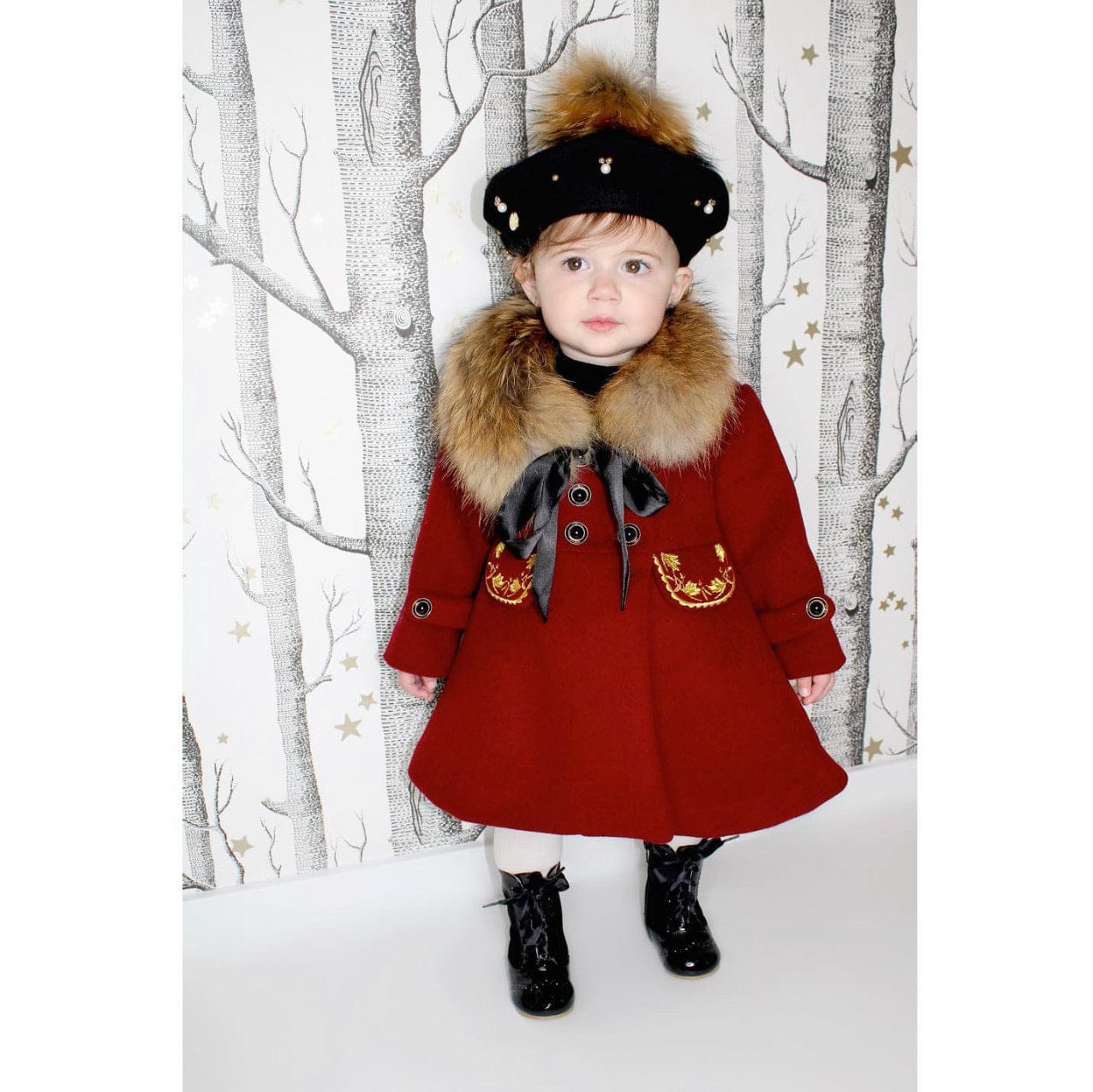 The Empress Wool Coat - Petite Maison Kids