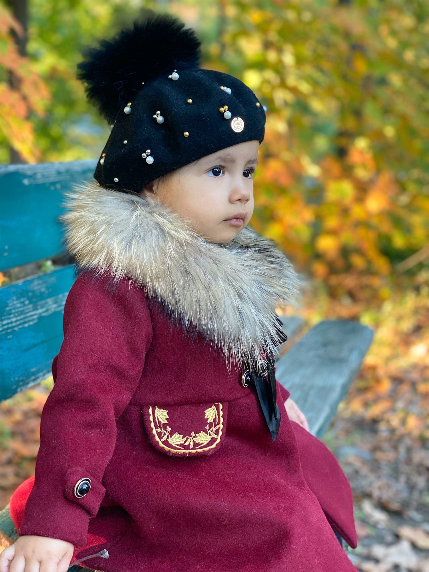 The Empress Wool Coat - Petite Maison Kids