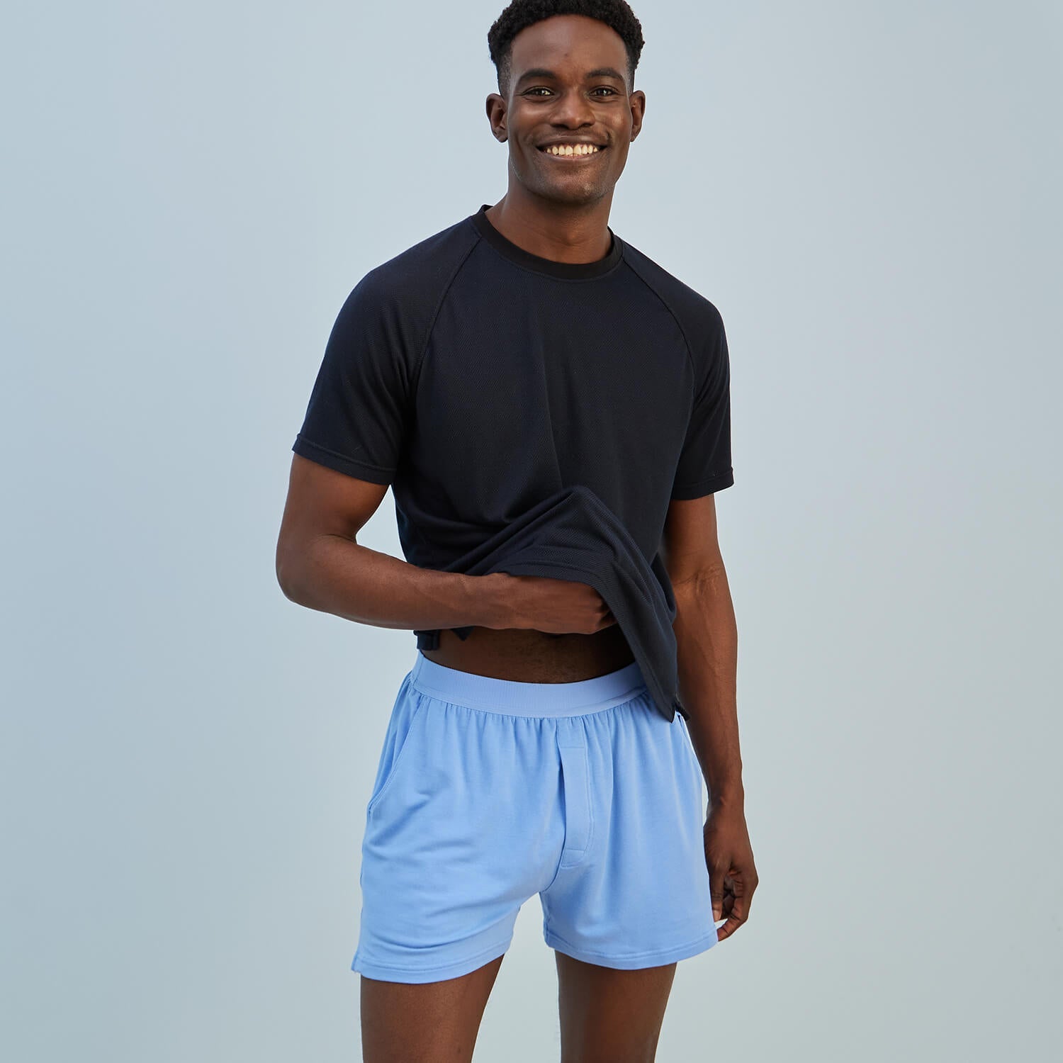 Modal French Terry House Shorts | Glacier